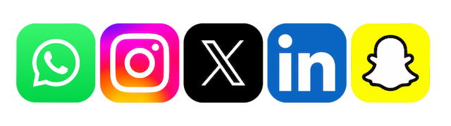 Social media icons